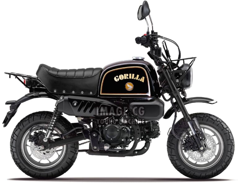 勝手にホンダNEXT125総選挙実施〈候補2〉GORILLA125案|ホンダ名作MINIリバイバルを止めさせるな!”NEXT125総選挙”実施【民意よ届け!】
