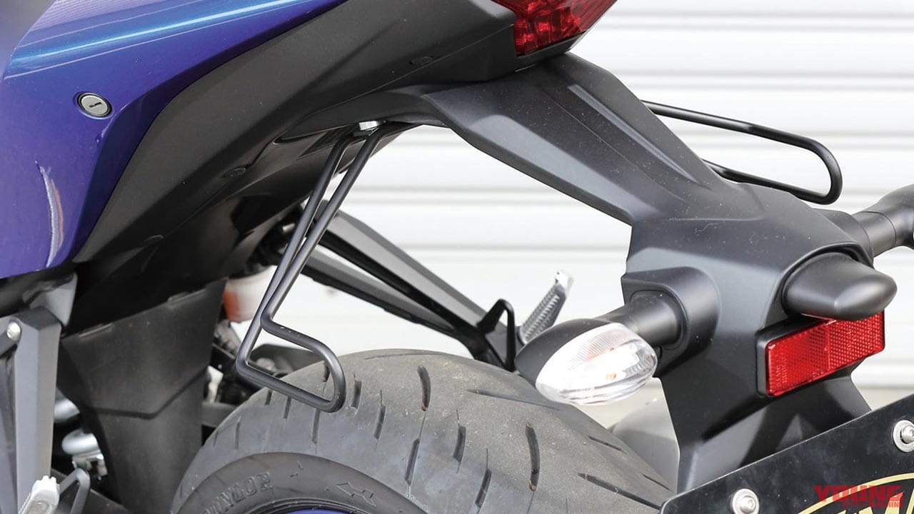 |サイドバッグを確実に固定するバッグサポート・最新スポーツモデル用が続々登場〈キジマ〉