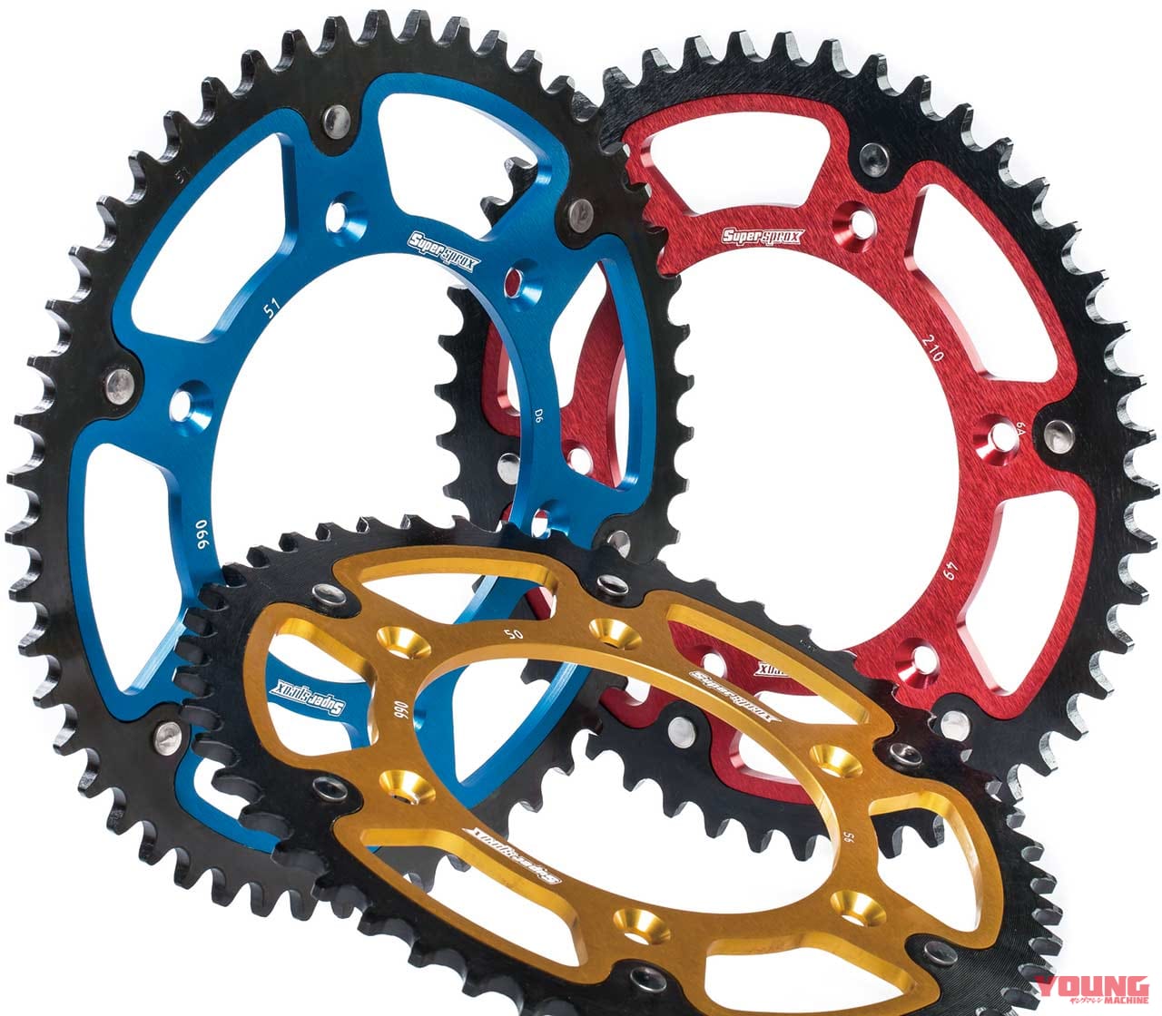 |世界初!軽量高耐久・アルミ&スチールのハイブリッドスプロケット〈スーパースプロックス〉