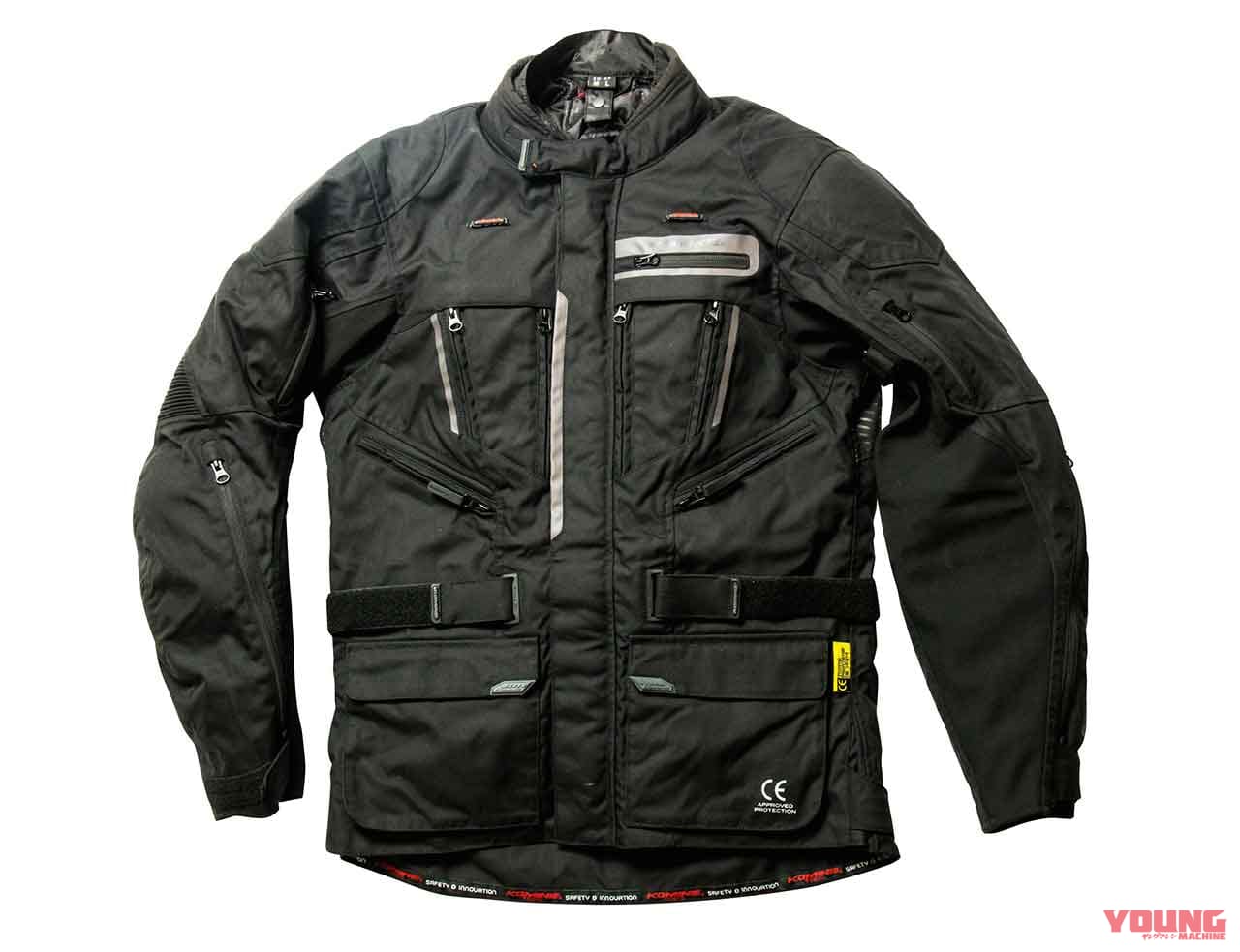 コミネ JK-613プロテクト FY ジャケット 表側|冬の林道ツーリングでも大活躍!最新ウインタージャケットコレクション〈後編〉