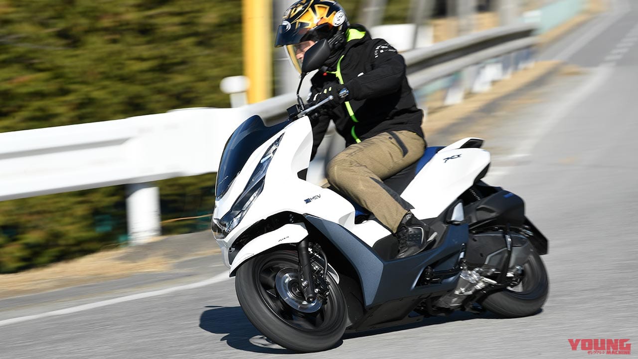 ホンダpcx E Hev試乗インプレッション 国内で希少なハイブリッド原付二種スクーター Webヤングマシン 最新バイク情報 ホンダpcx E Hev試乗インプレッション 国内で希少なハイブリッド原付二種スクーター Webヤングマシン 最新バイク情報