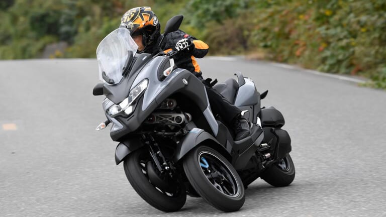 ヤマハ トリシティ300試乗インプレッション【安定性と運動性を両立する熟成のLMW技術】|ヤマハ トリシティ300試乗インプレッション【安定性と運動性を両立する熟成のLMW技術】