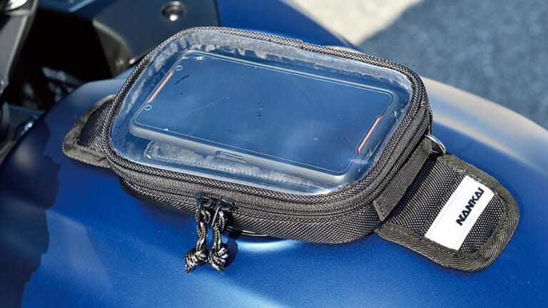 南海部品 ナビタンクバッグII|「プチタンクバッグII」試用インプレ【スマホに合わせて大型化。多目的に使える便利バッグ】