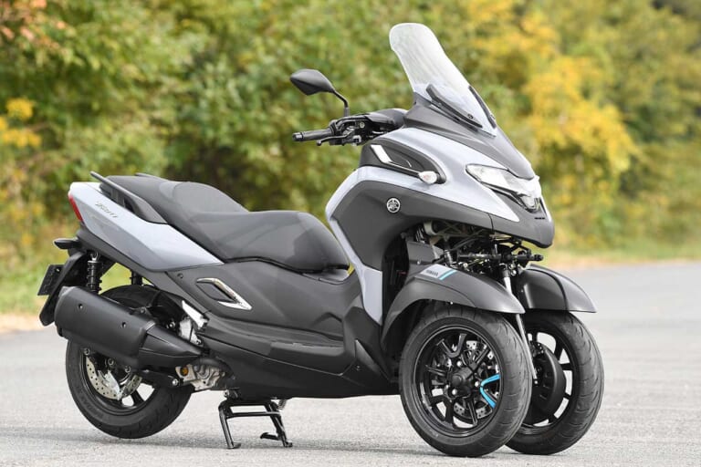 ヤマハ トリシティ300|ヤマハ トリシティ300試乗インプレッション【安定性と運動性を両立する熟成のLMW技術】