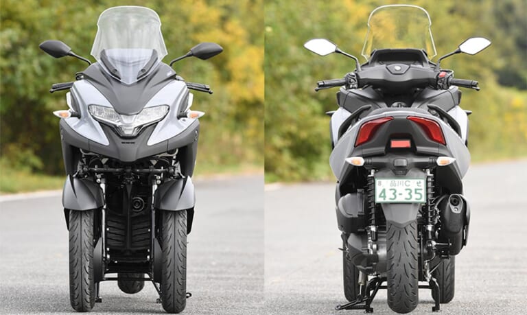 ヤマハ トリシティ300|ヤマハ トリシティ300試乗インプレッション【安定性と運動性を両立する熟成のLMW技術】