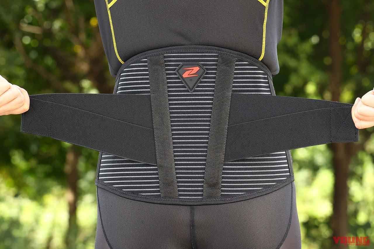 ザンドナ コンフォートベルトプロ4125|オフロードライディングに必須・腰痛防止ウエストベルト×8選【前編|ツーリングにもおすすめ】