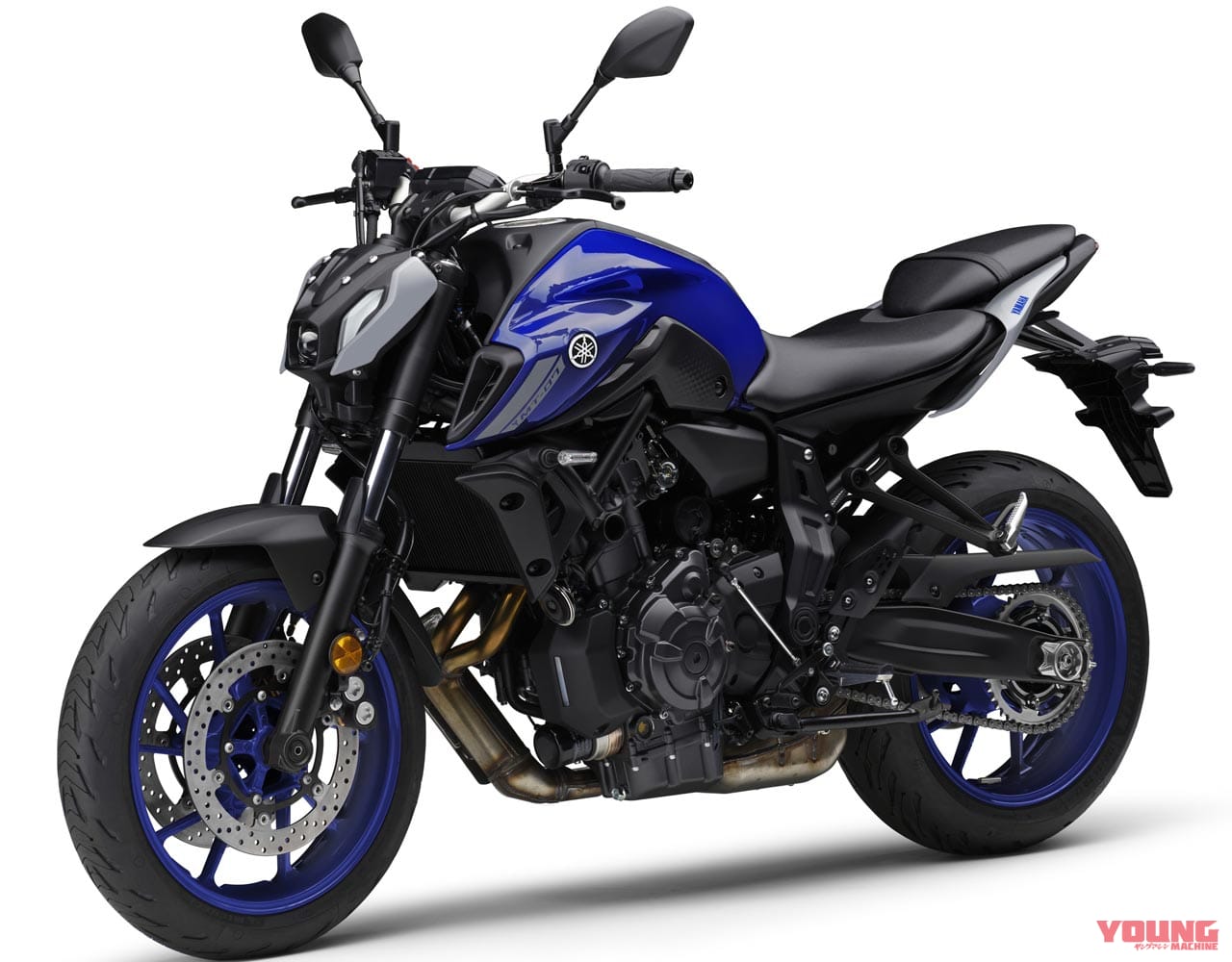 |新型ヤマハMT-07マイナーチェンジ=新顔×正常進化【ユーロ5対応下で緻密に最適化】