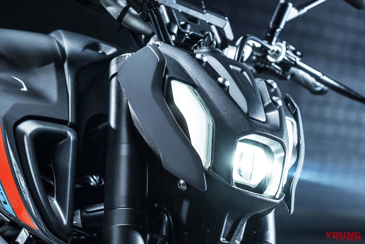 |新型ヤマハMT-07マイナーチェンジ=新顔×正常進化【ユーロ5対応下で緻密に最適化】