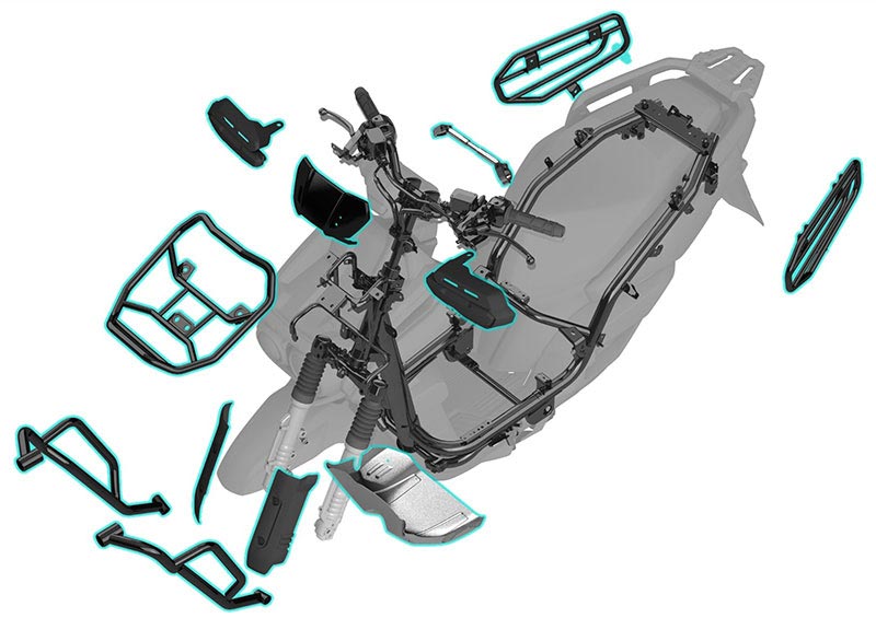 |元祖オフ系スクーター・ヤマハBW’Sが全面刷新【台湾で新型発表。日本導入を熱望!】