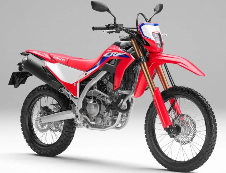 '21ホンダCRF250Lは軽量&シャープにフルチェンジ【細部熟成でオフ能力底上げ】|’21ホンダCRF250Lは軽量&シャープにフルチェンジ【細部熟成でオフ能力底上げ】