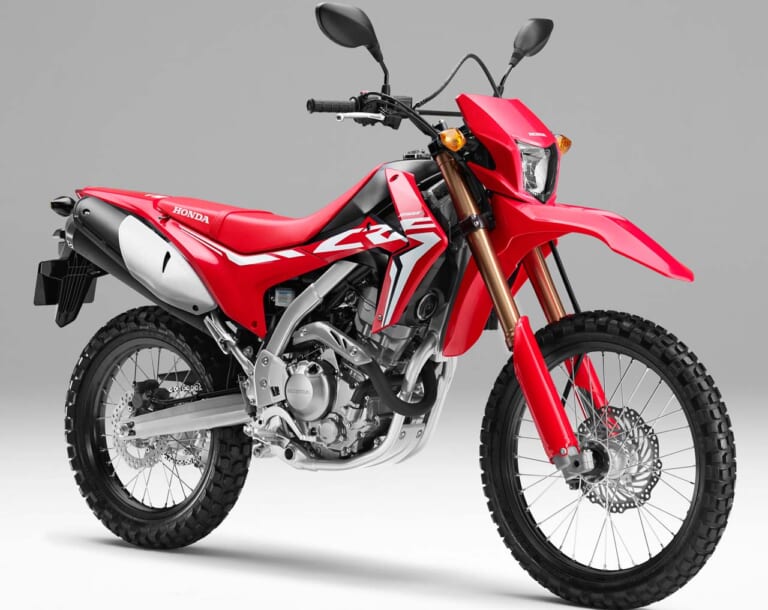'21ホンダCRF250Lは軽量&シャープにフルチェンジ|’21ホンダCRF250Lは軽量&シャープにフルチェンジ【細部熟成でオフ能力底上げ】
