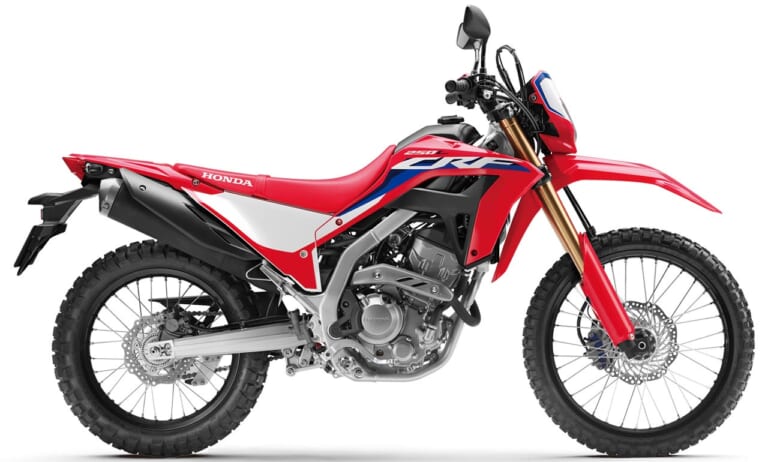 '21ホンダCRF250Lは軽量&シャープにフルチェンジ|’21ホンダCRF250Lは軽量&シャープにフルチェンジ【細部熟成でオフ能力底上げ】