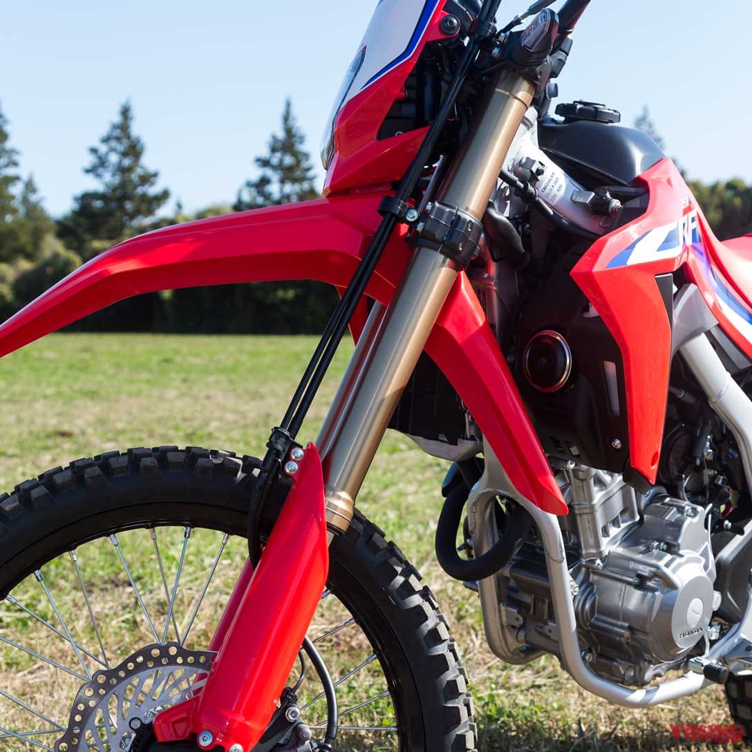 |’21ホンダCRF250Lは軽量&シャープにフルチェンジ【細部熟成でオフ能力底上げ】