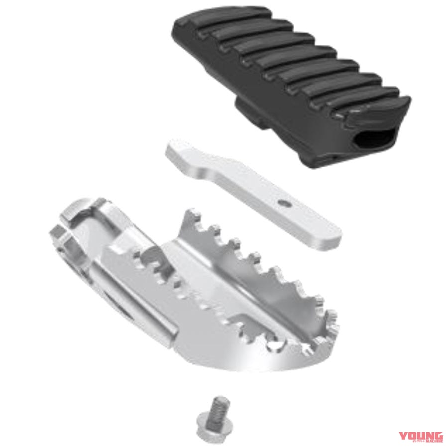 |新型ホンダCRF250ラリーはローダウン&脚長仕様【燃料タンク容量+2Lで旅力UP】