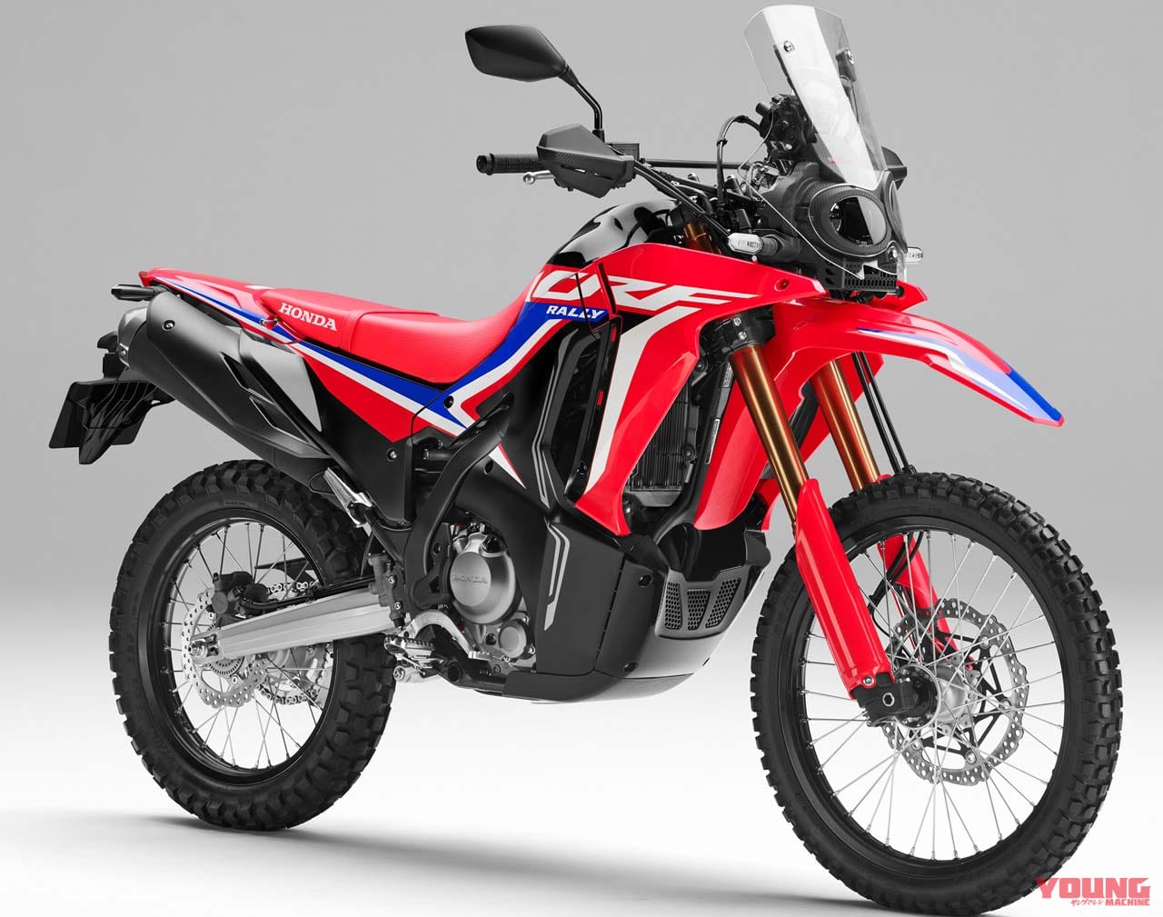 新型ホンダcrf250ラリーはローダウン 脚長仕様 燃料タンク容量 2lで旅力up Webヤングマシン 最新バイク情報 新型ホンダcrf250ラリーはローダウン 脚長仕様 燃料タンク容量 2lで旅力up Webヤングマシン 最新バイク情報
