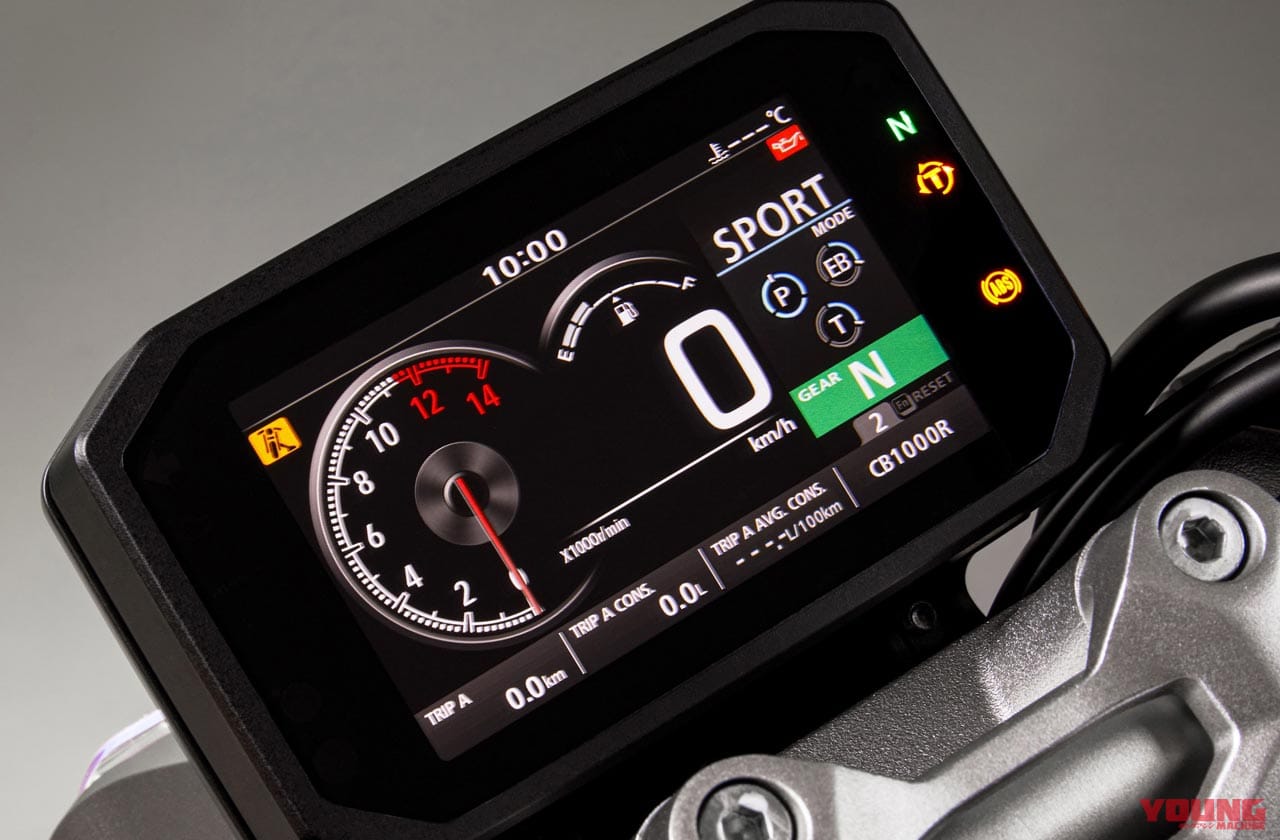 |新型ホンダCB1000Rはユーロ5適合。フェイスリフト&TFTカラー液晶も獲得!