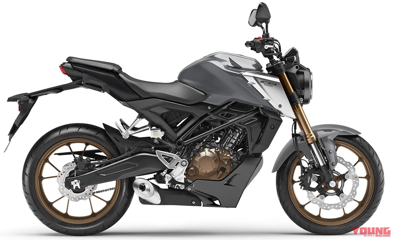 |新型ホンダCB125Rはユーロ5対応:DOHCヘッド&SFF-BP倒立ゲット