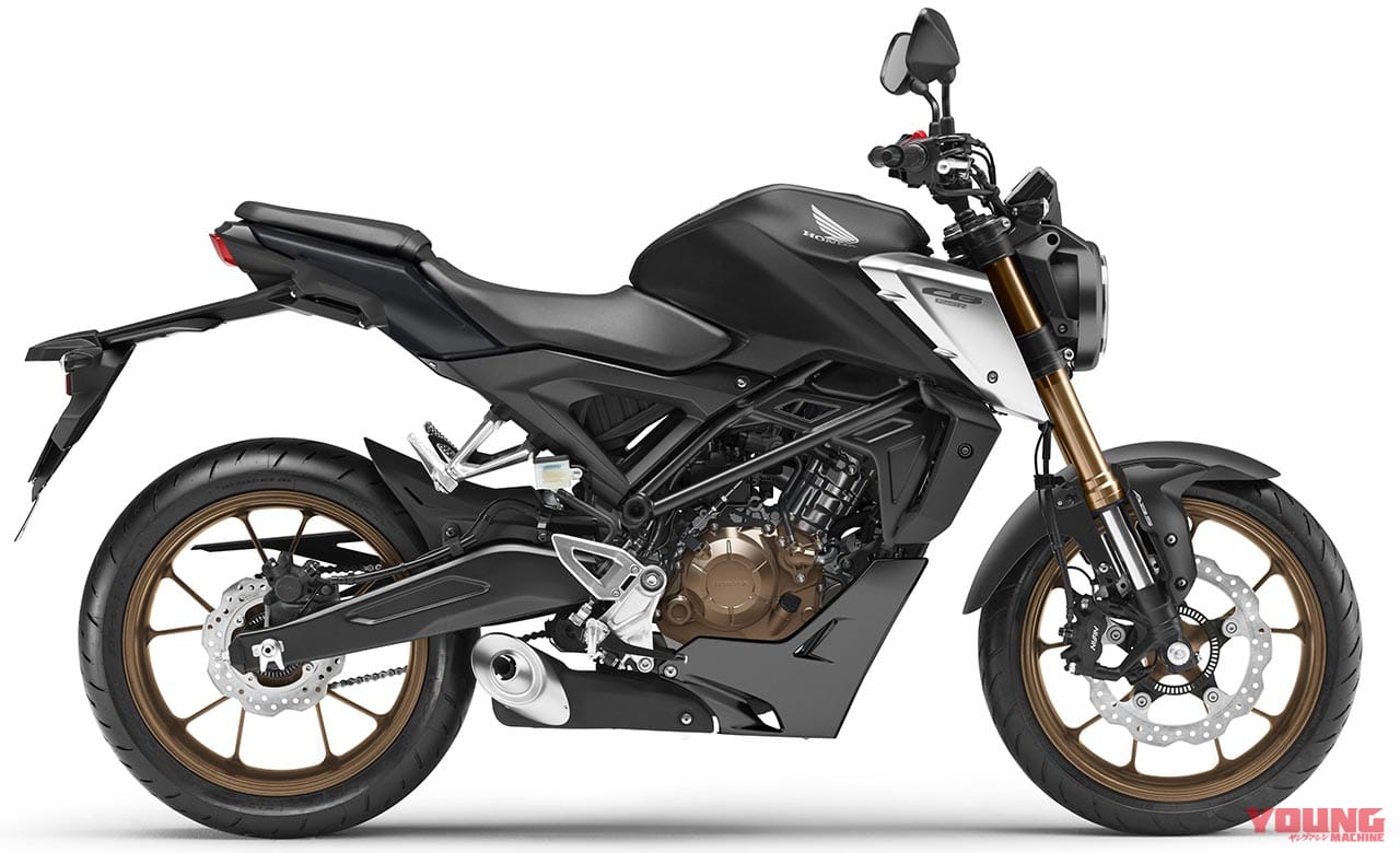 |新型ホンダCB125Rはユーロ5対応:DOHCヘッド&SFF-BP倒立ゲット