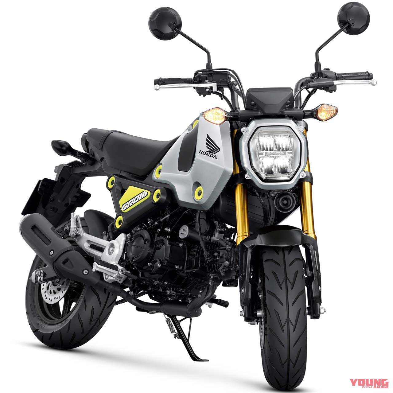新エンジンに5速mtの 21ホンダ グロム まもなく登場 走りもカスタムもイケる1台 Webヤングマシン 最新バイク情報 新エンジンに5速mtの 21ホンダ グロム まもなく登場 走りもカスタムもイケる1台 Webヤングマシン 最新バイク情報