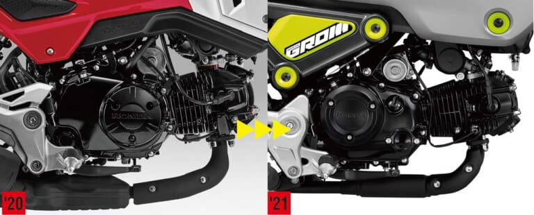 新エンジンに5速MTの'21ホンダ グロム、まもなく登場|新エンジンに5速MTの’21ホンダ グロム、まもなく登場【走りもカスタムもイケる1台】