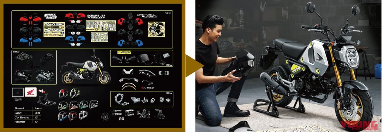 新エンジンに5速MTの'21ホンダ グロム、まもなく登場|新エンジンに5速MTの’21ホンダ グロム、まもなく登場【走りもカスタムもイケる1台】