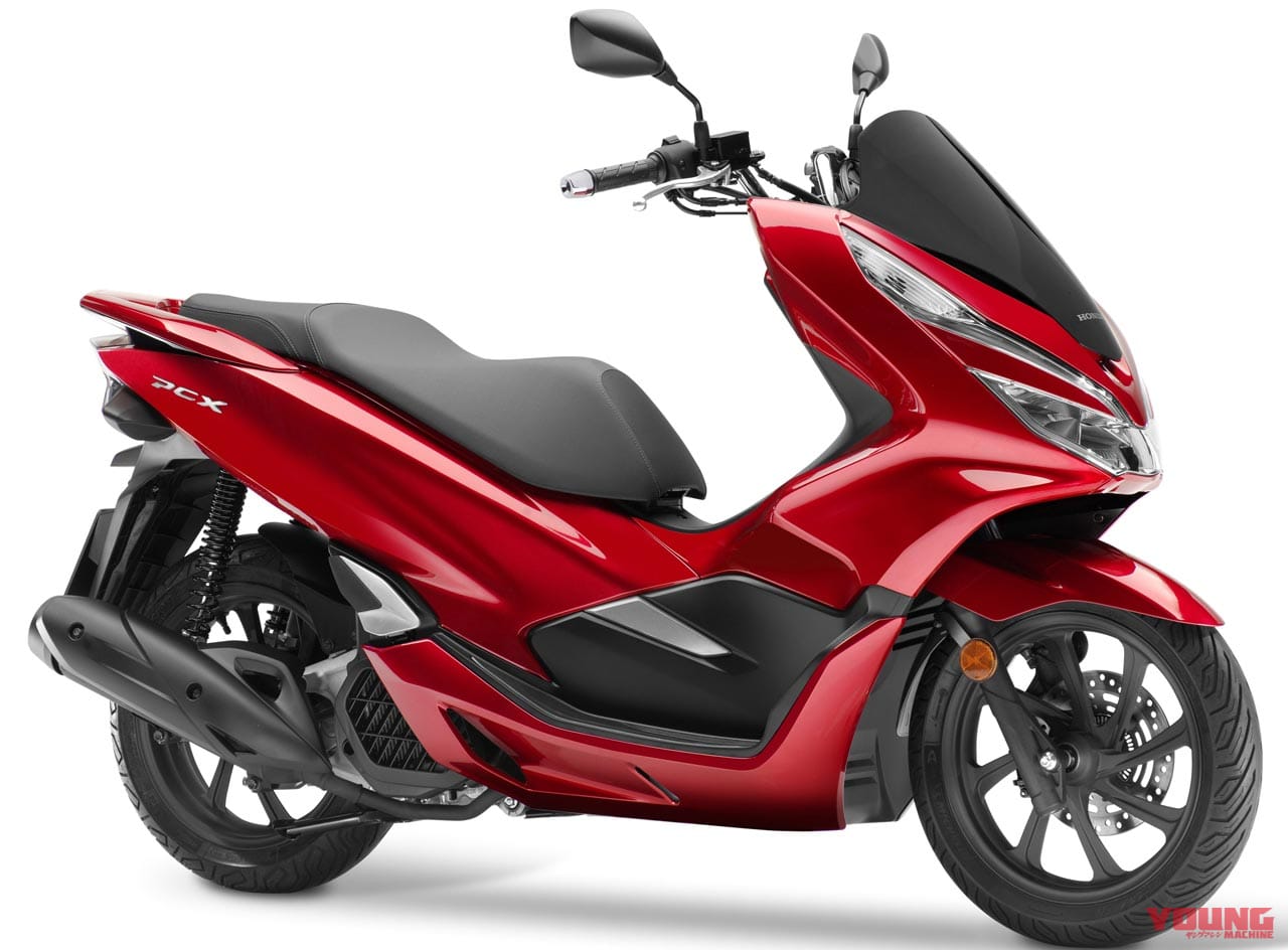 |まもなく発売!新型ホンダPCX(125)は4バルブ化+トラコンでほぼ全面的に刷新