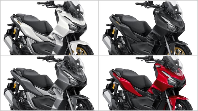 '21ホンダADV150の国内カラー展開はタイ仕様から派生!?【金ホイールで質感アップ】|’21ホンダADV150の国内カラー展開はタイ仕様から派生!?【金ホイールで質感アップ】