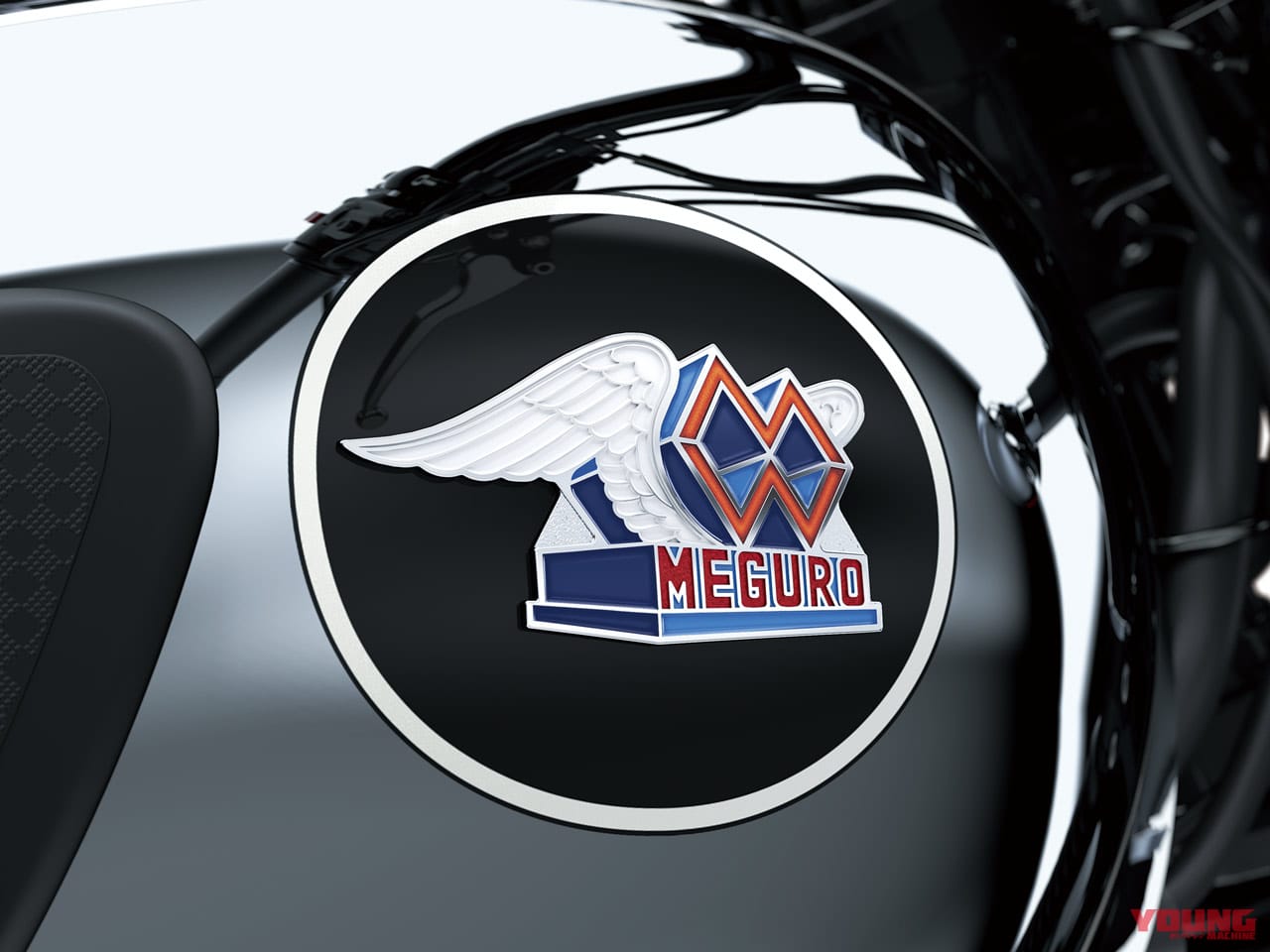 |原点回帰で伝説のメグロが大復活! カワサキ メグロK3【空冷/銀鏡塗装/職人手塗り】