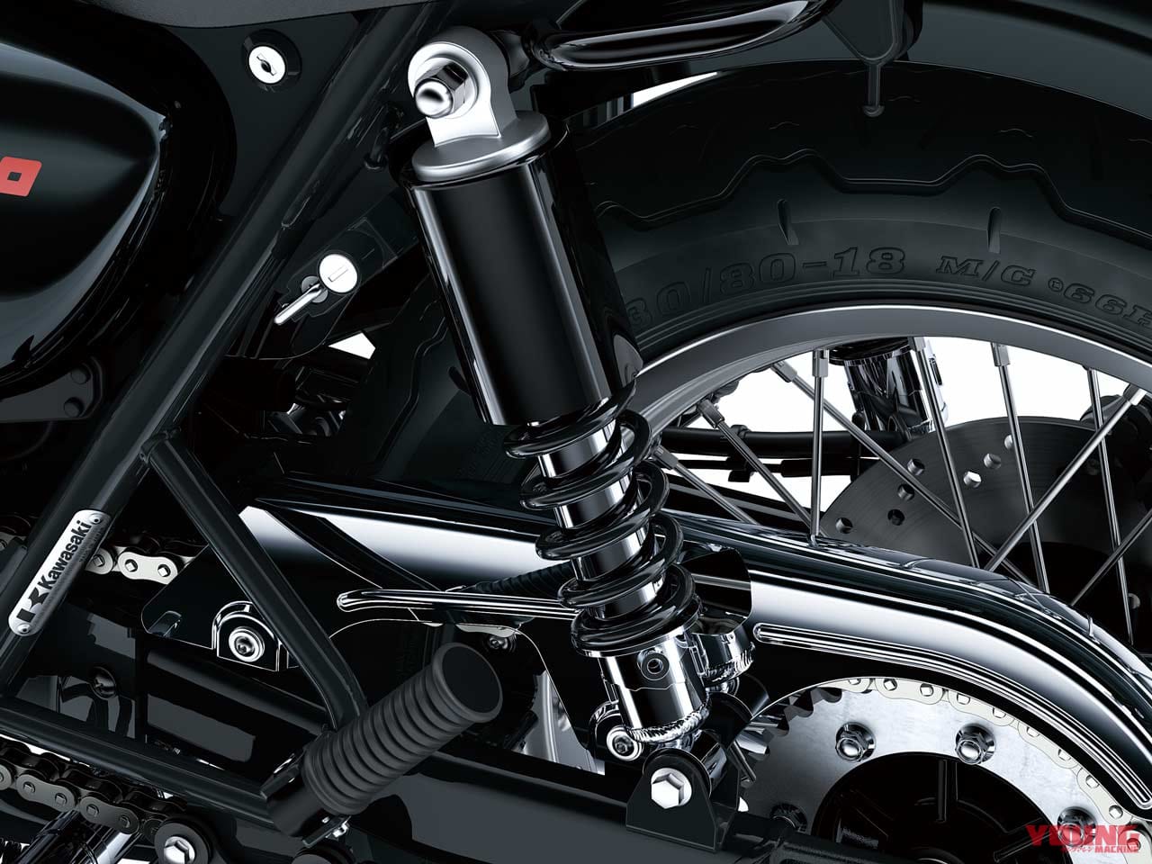 |原点回帰で伝説のメグロが大復活! カワサキ メグロK3【空冷/銀鏡塗装/職人手塗り】