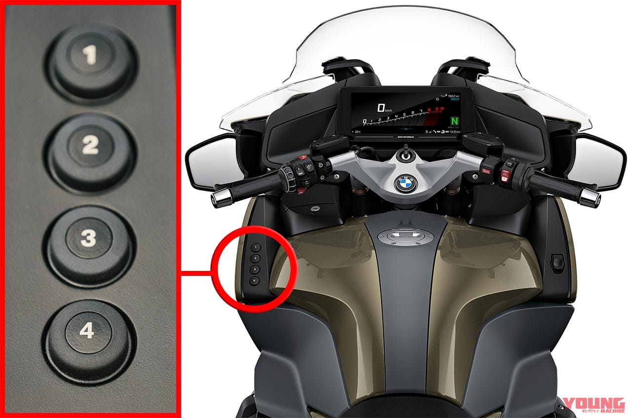 新型BMW R1250RTは前代未聞の装備満載|新型BMW R1250RTは前代未聞の装備満載【レーダーに巨大液晶、スマホ室まで投入】