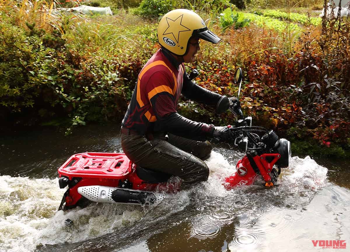 |「CT125ハンターカブは水中を走れるらしい!?」実際にやってみた【泳げCTくん!?】