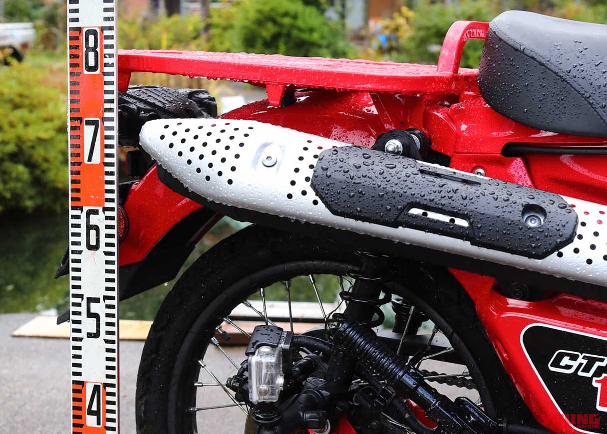 |「CT125ハンターカブは水中を走れるらしい!?」実際にやってみた【泳げCTくん!?】