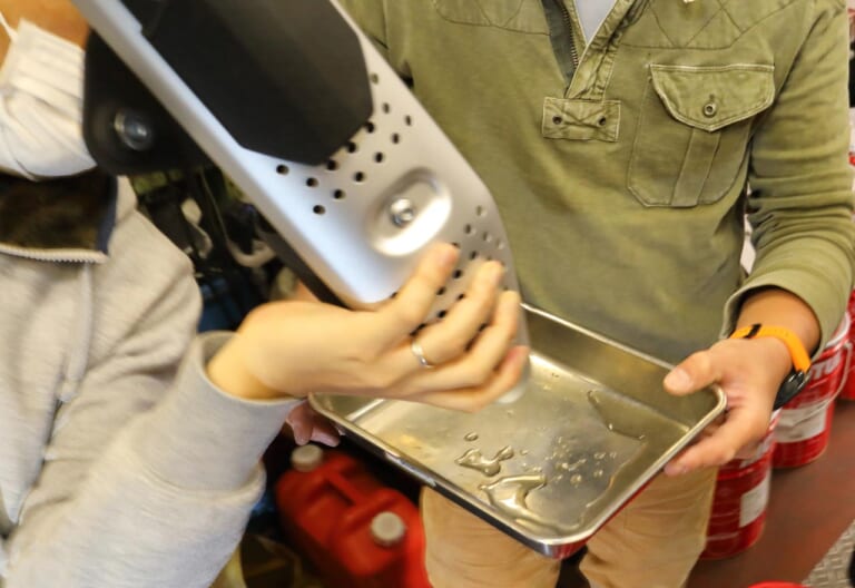 水中走行実験後のCT125ハンターカブ分解点検|水中走行実験後のCT125ハンターカブを分解点検してみた【診断結果は…オールセーフ!】