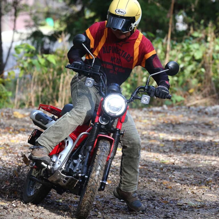 CT125ハンターカブは格段に高い車体性能でオフロードも力強く走破【ダートもござれ!】|CT125ハンターカブは格段に高い車体性能でオフロードも力強く走破【ダートもござれ!】
