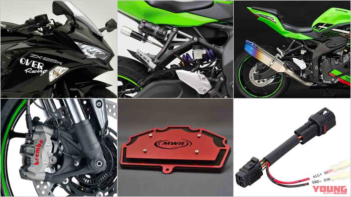 KAWASAKI ZX-25R エンジンスライダー 左のみ - その他