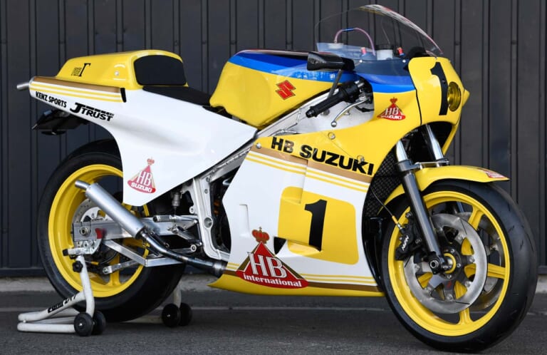 TT-F1ワークスXR45当時の外装をまとった究極ガンマ〈ケンツスポーツRG500Γ〉|TT-F1ワークスXR45当時の外装をまとった究極ガンマ〈ケンツスポーツRG500Γ〉