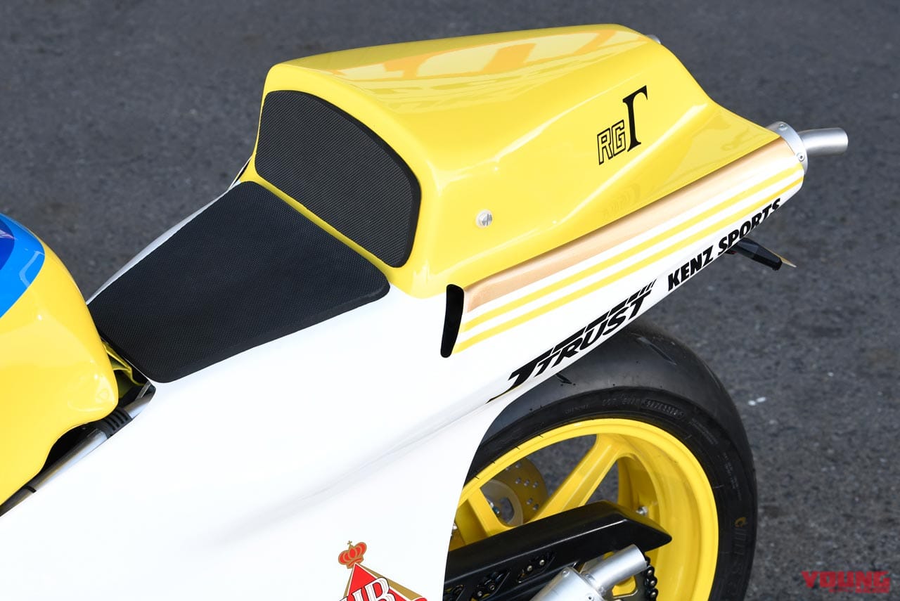 |TT-F1ワークスXR45当時の外装をまとった究極ガンマ〈ケンツスポーツRG500Γ〉