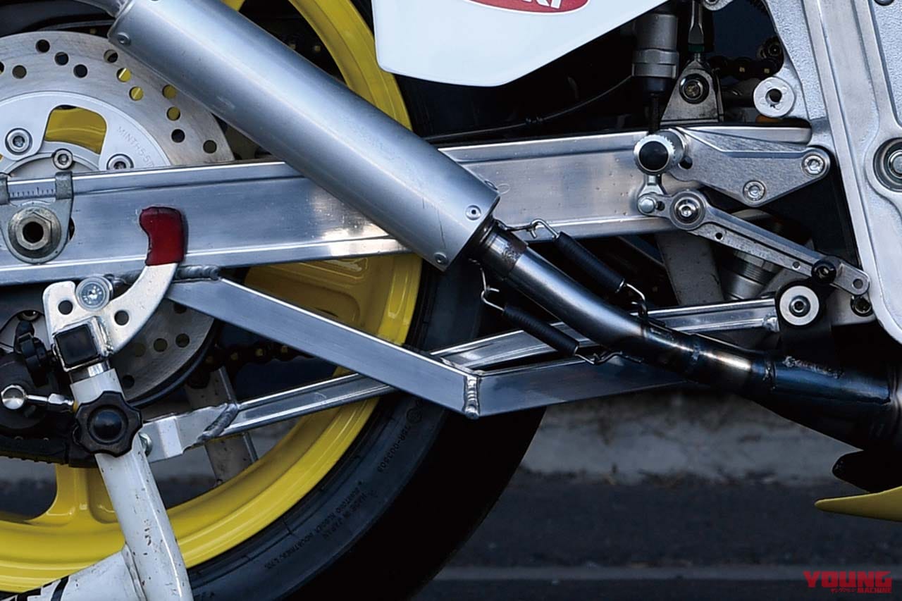 |TT-F1ワークスXR45当時の外装をまとった究極ガンマ〈ケンツスポーツRG500Γ〉