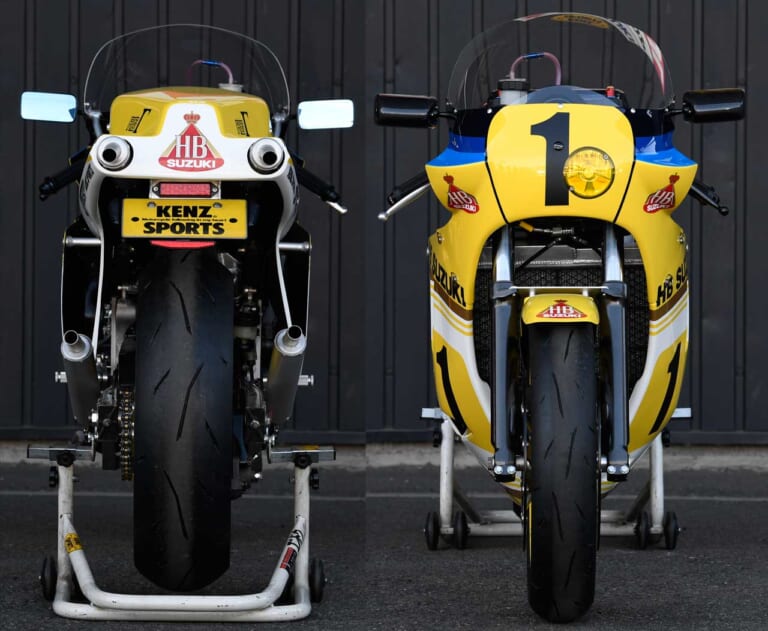 TT-F1ワークスXR45当時の外装をまとった究極ガンマ〈ケンツスポーツRG500Γ〉|TT-F1ワークスXR45当時の外装をまとった究極ガンマ〈ケンツスポーツRG500Γ〉