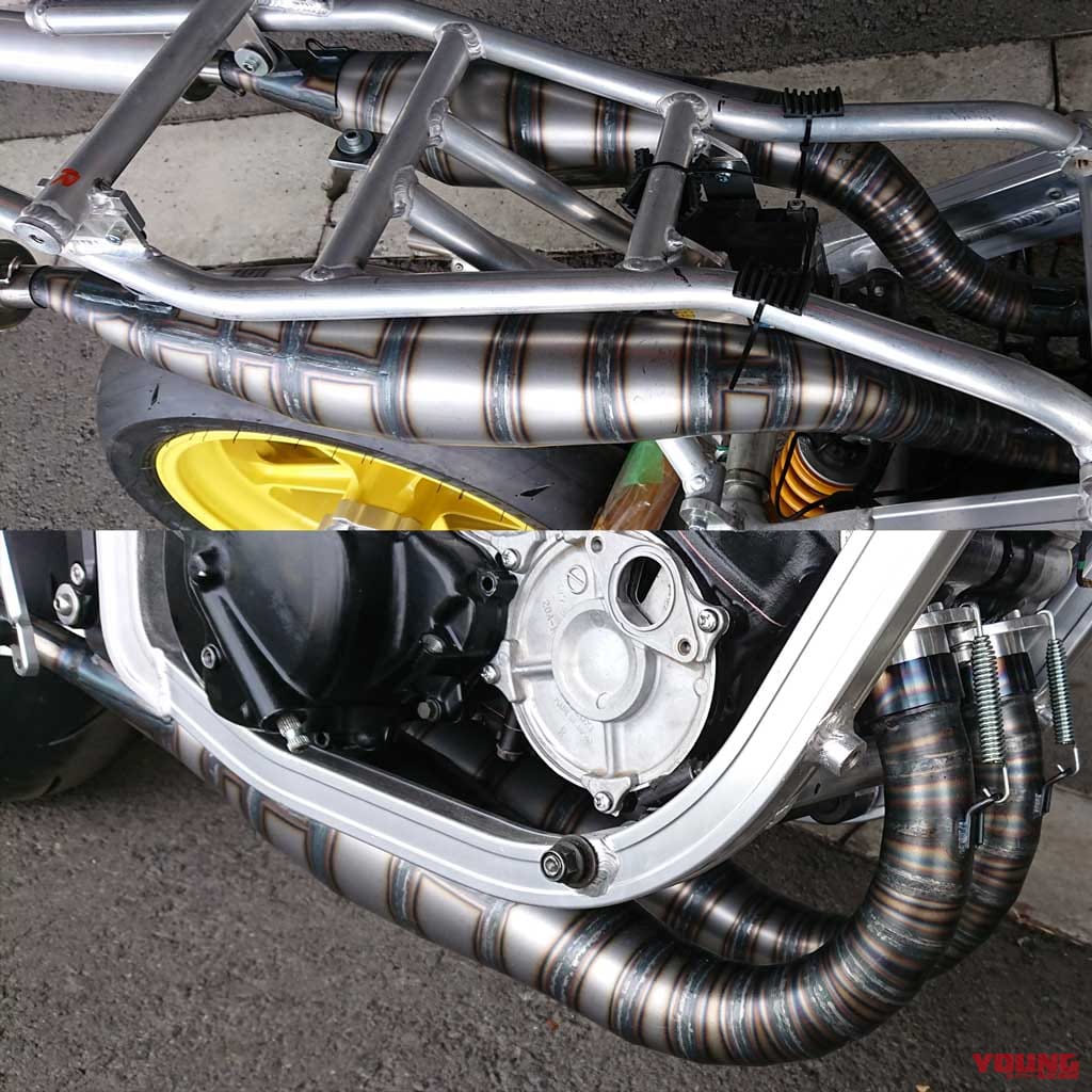|TT-F1ワークスXR45当時の外装をまとった究極ガンマ〈ケンツスポーツRG500Γ〉