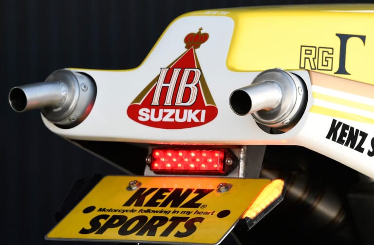 TT-F1ワークスXR45当時の外装をまとった究極ガンマ〈ケンツスポーツRG500Γ〉|TT-F1ワークスXR45当時の外装をまとった究極ガンマ〈ケンツスポーツRG500Γ〉