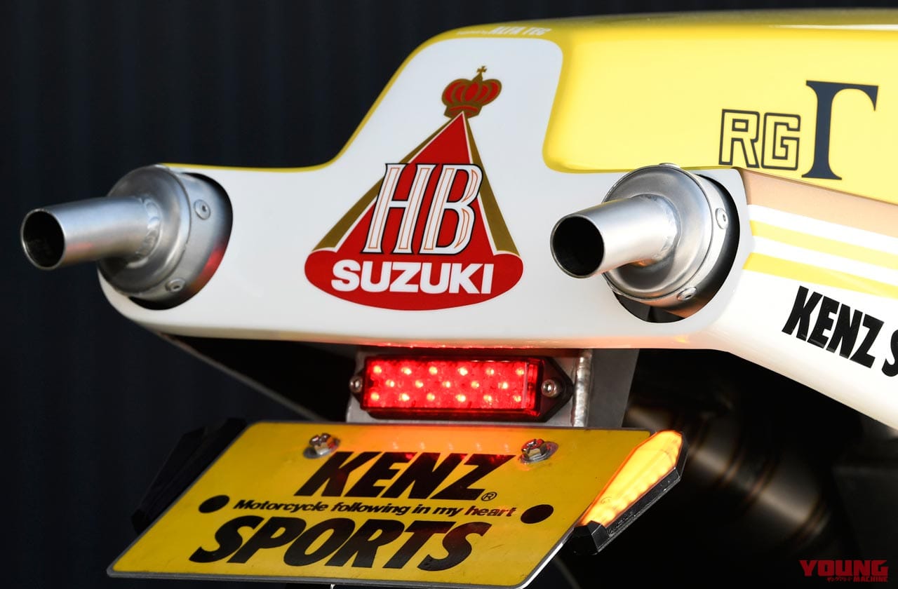|TT-F1ワークスXR45当時の外装をまとった究極ガンマ〈ケンツスポーツRG500Γ〉