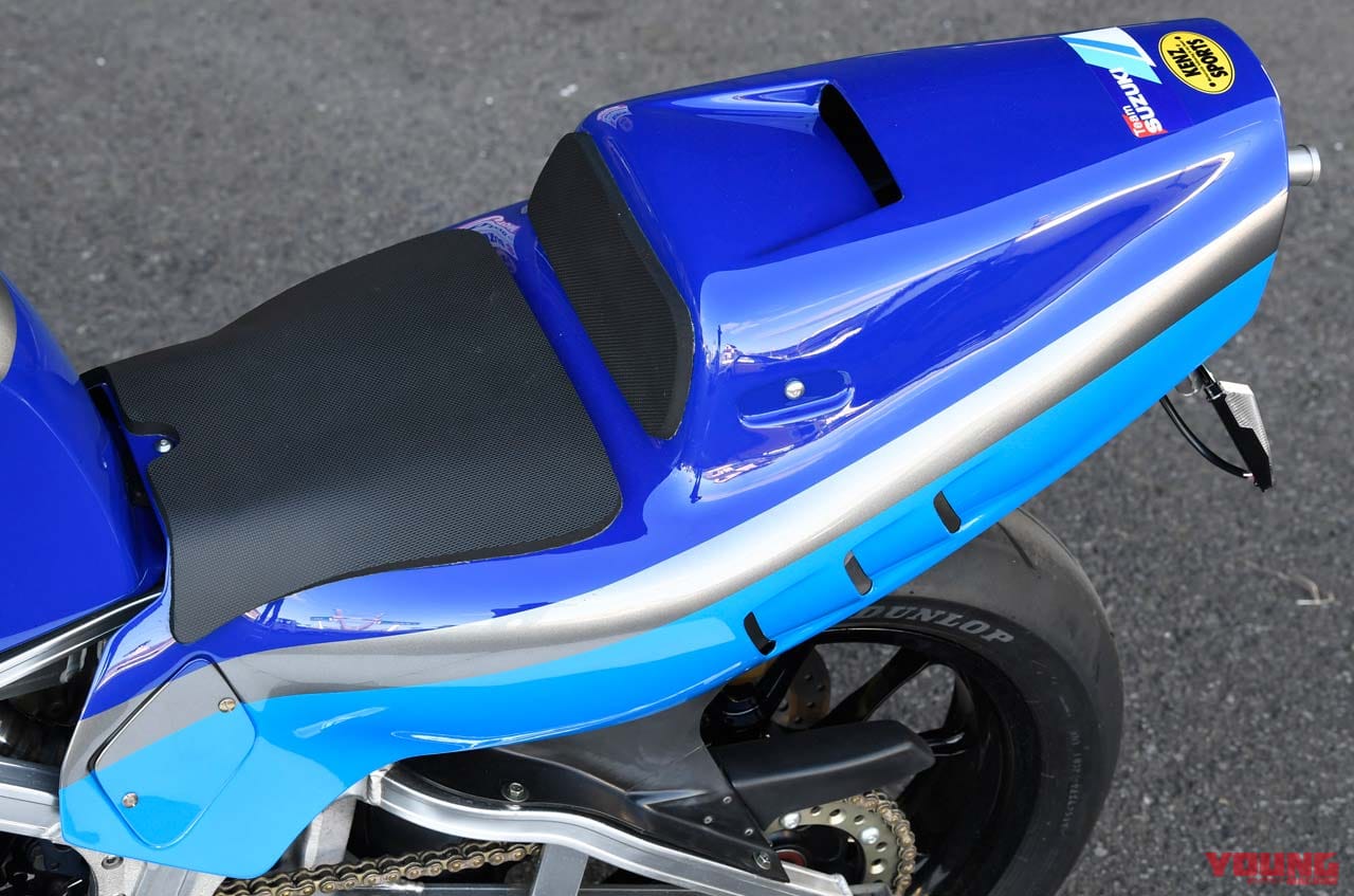 |TT-F1ワークスXR45当時の外装をまとった究極ガンマ〈ケンツスポーツRG500Γ〉