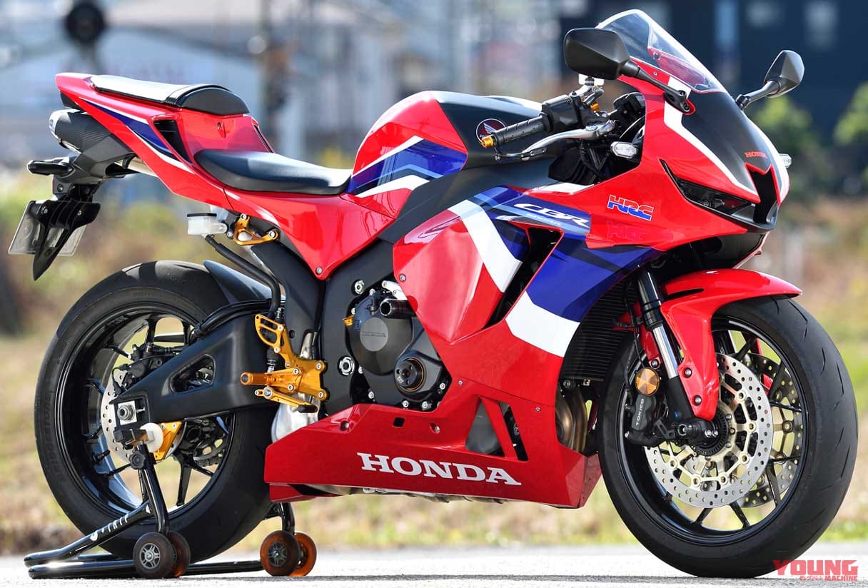 |CBR600RRベビーフェイスカスタム【勝つための性能を引き出す最新パーツを装着】