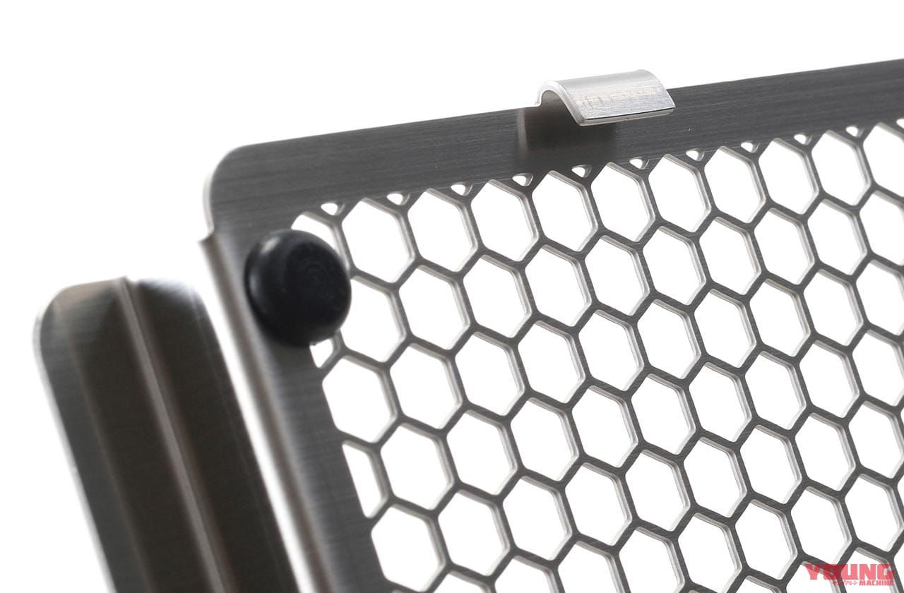 エッチングファクトリー ZX-25R用ラジエーターコアガード