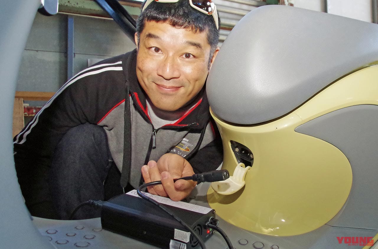 20万円切りの電動バイク・アクセス スイーツN|20万円を切るおシャレな電動バイク・スイーツN【灯火類&メッキパーツがキラキラ感を演出】