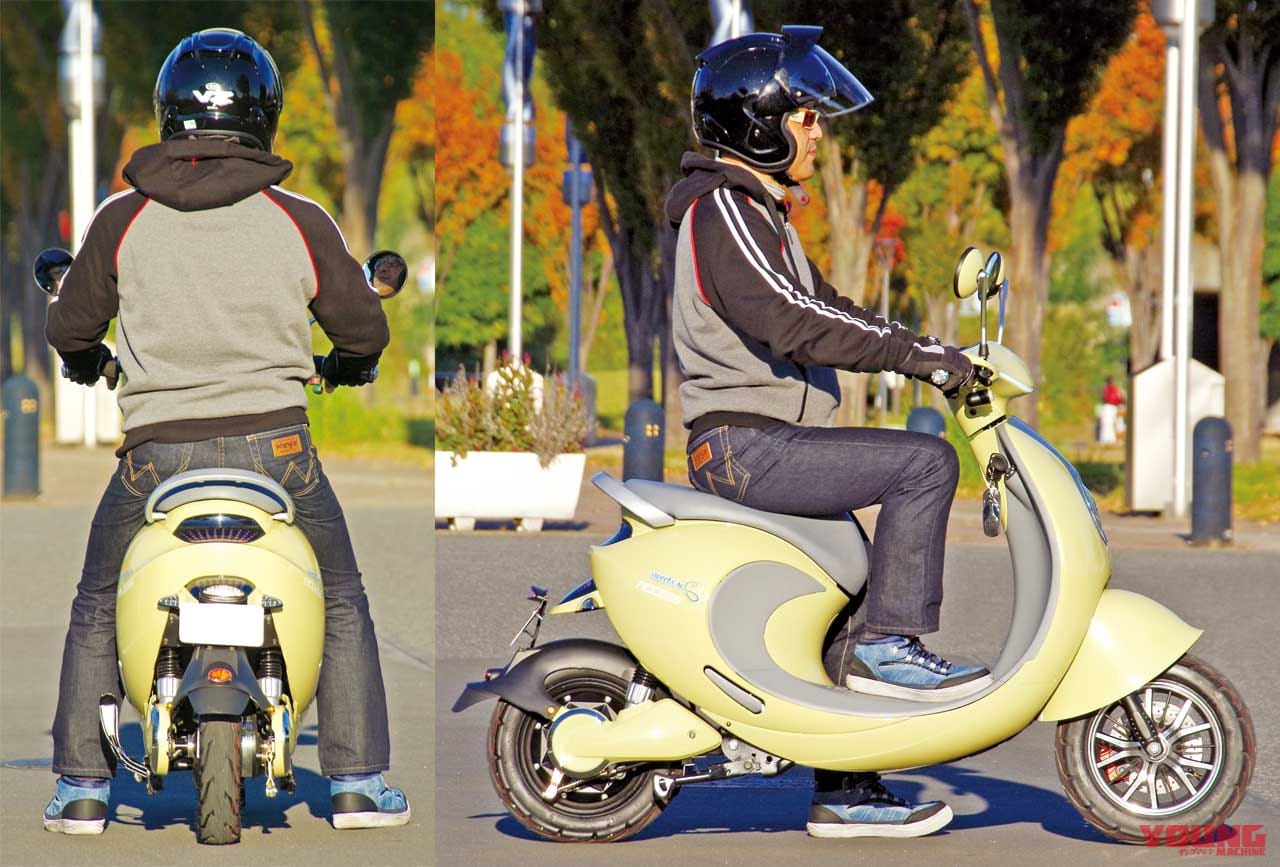 20万円切りの電動バイク・アクセス スイーツN|20万円を切るおシャレな電動バイク・スイーツN【灯火類&メッキパーツがキラキラ感を演出】