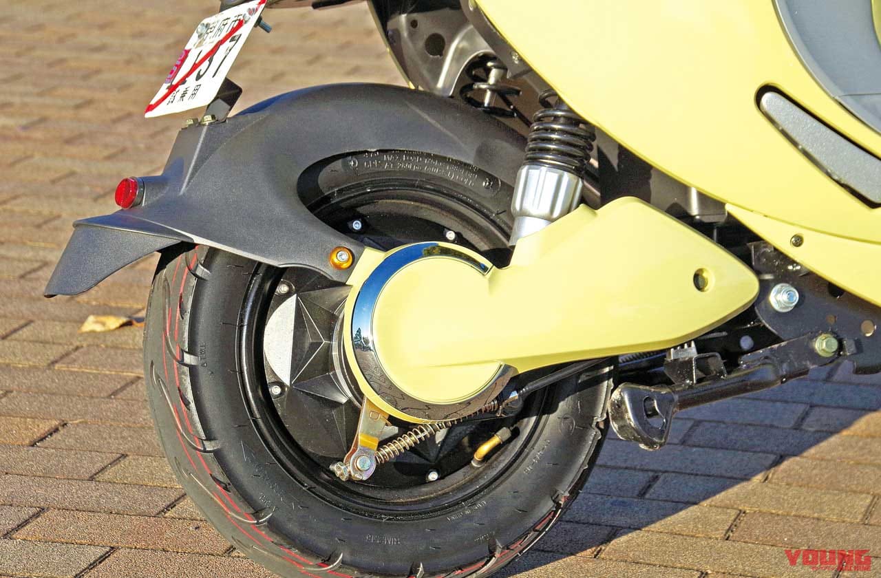 |20万円を切るおシャレな電動バイク・スイーツN【灯火類&メッキパーツがキラキラ感を演出】