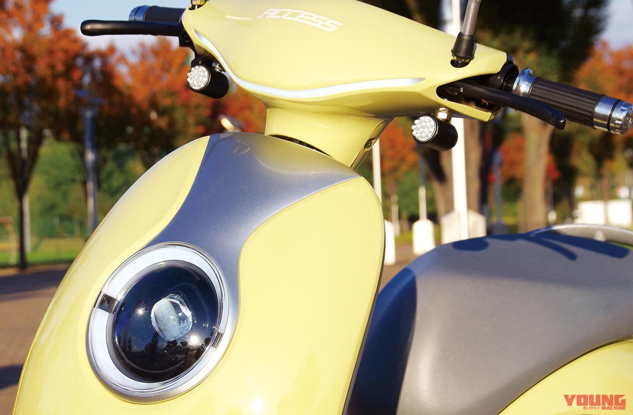 |20万円を切るおシャレな電動バイク・スイーツN【灯火類&メッキパーツがキラキラ感を演出】