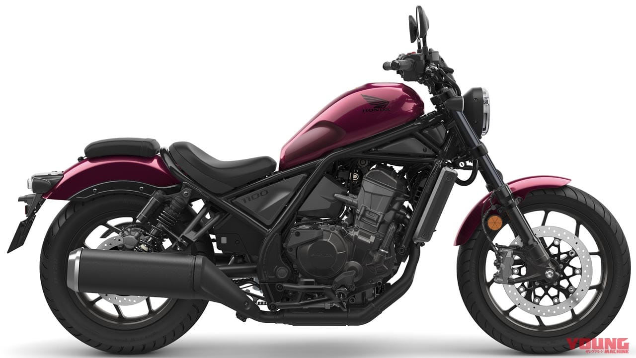 ホンダ レブル1100/DCT|110万円〜121万円|ホンダ新型レブル1100、DCT版先行発売!シンプルさ追求で110万円〜〈ディテール詳解編〉